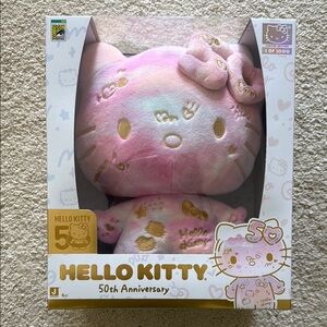 Hello Kitty 50th Anniversary Plush - San Diego Comic Con Exclusive